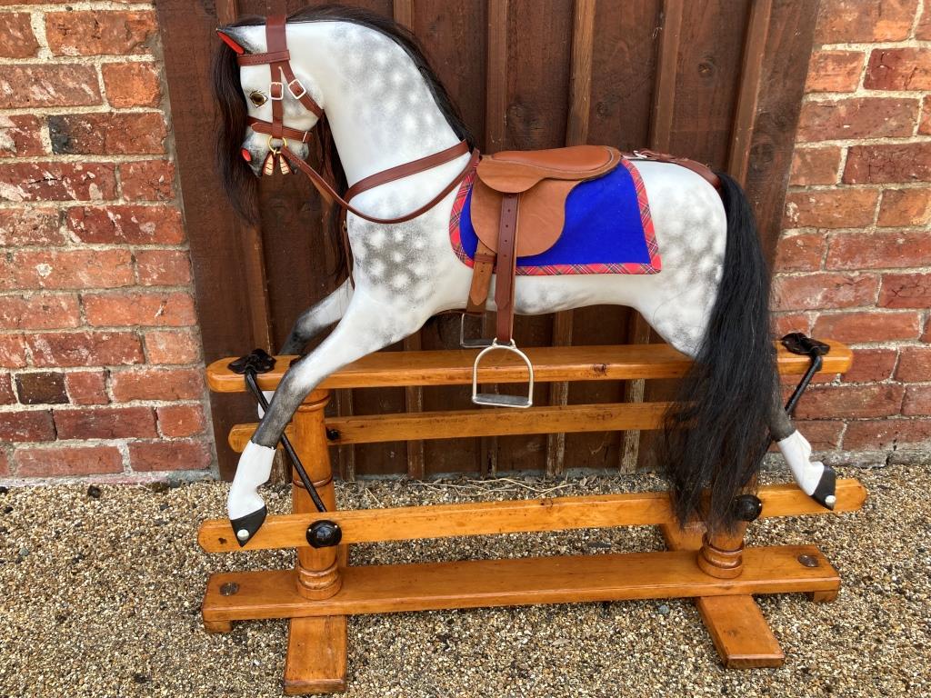 antique smith rocking horse