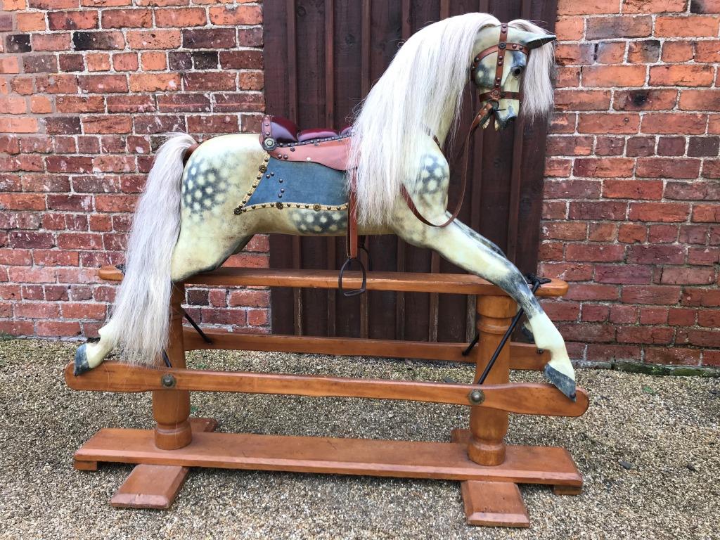 genuine antique rocking horse