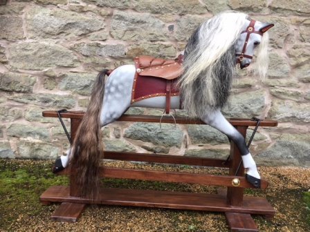 baby carriages rocking horse