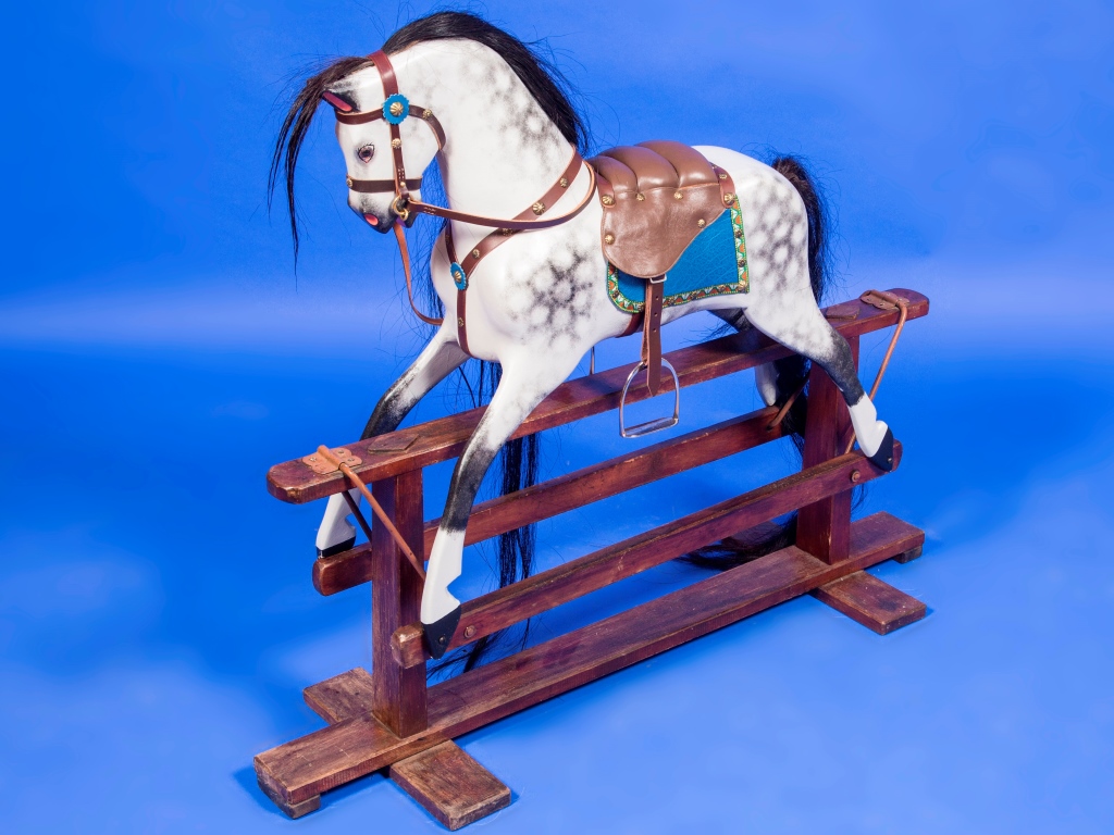 vintage rocking horse