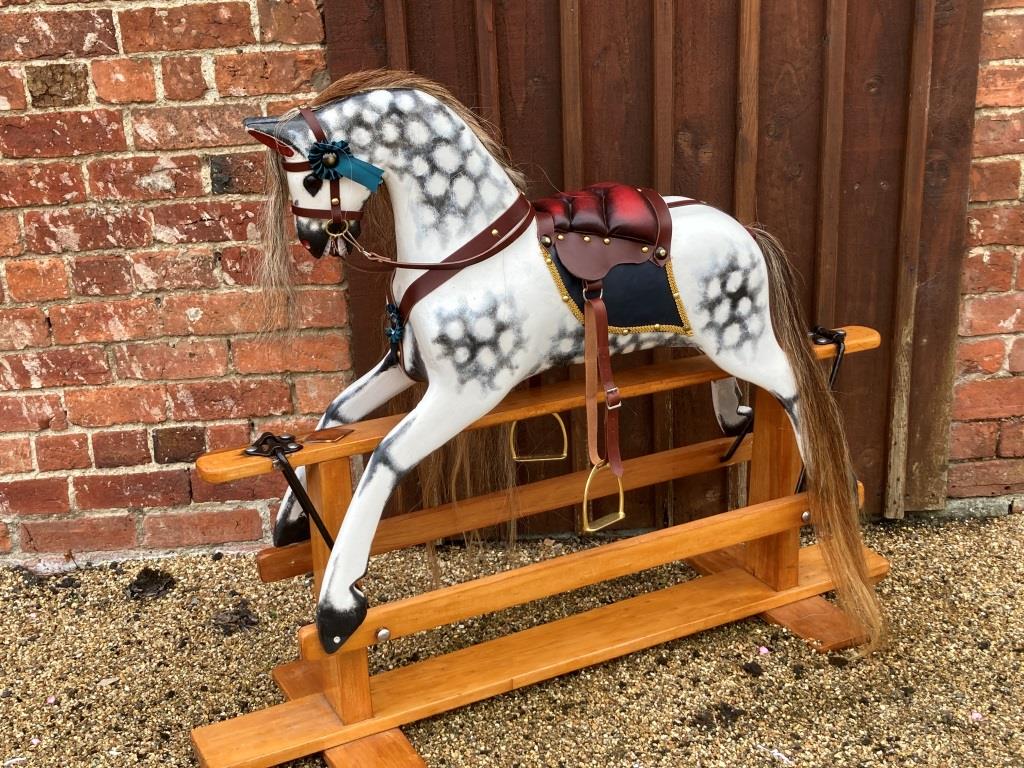 vintage collinsons rocking horse