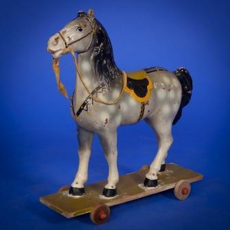 Russian toy horse