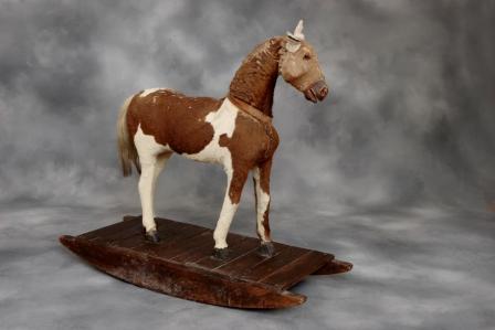 Antique german rocking horse