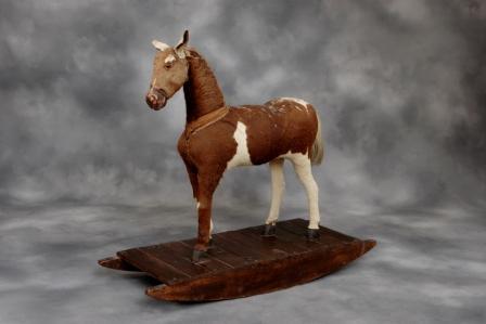 German bow rocking horse