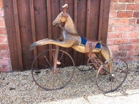 antique toy tricycle