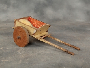 Antique toy cart