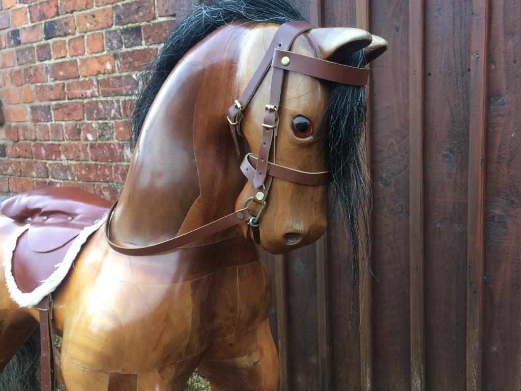 large bow rocking horse for sale